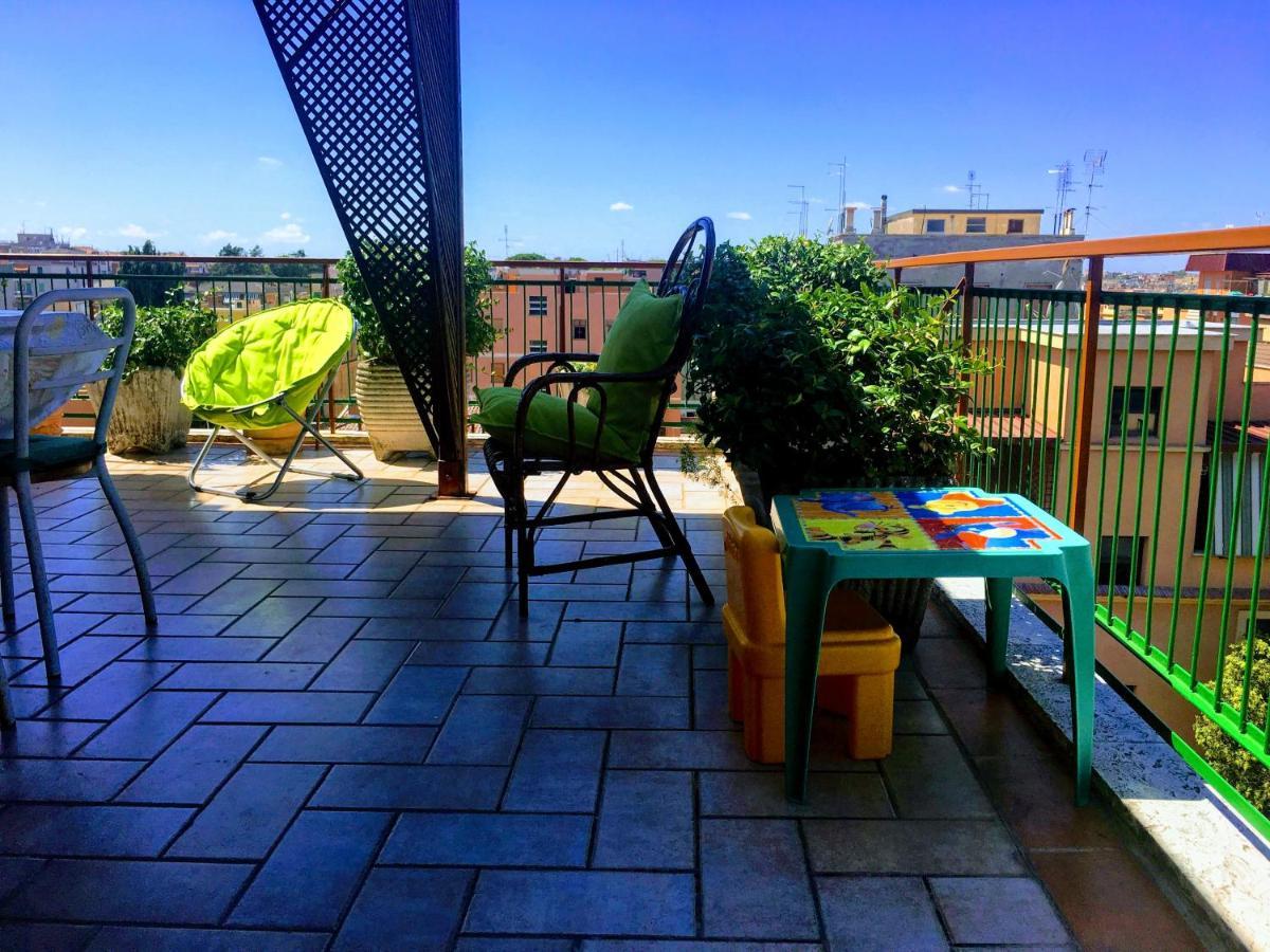 Apartament Panoramic And Bright Penthouse Is Waiting For You Rzym Zewnętrze zdjęcie