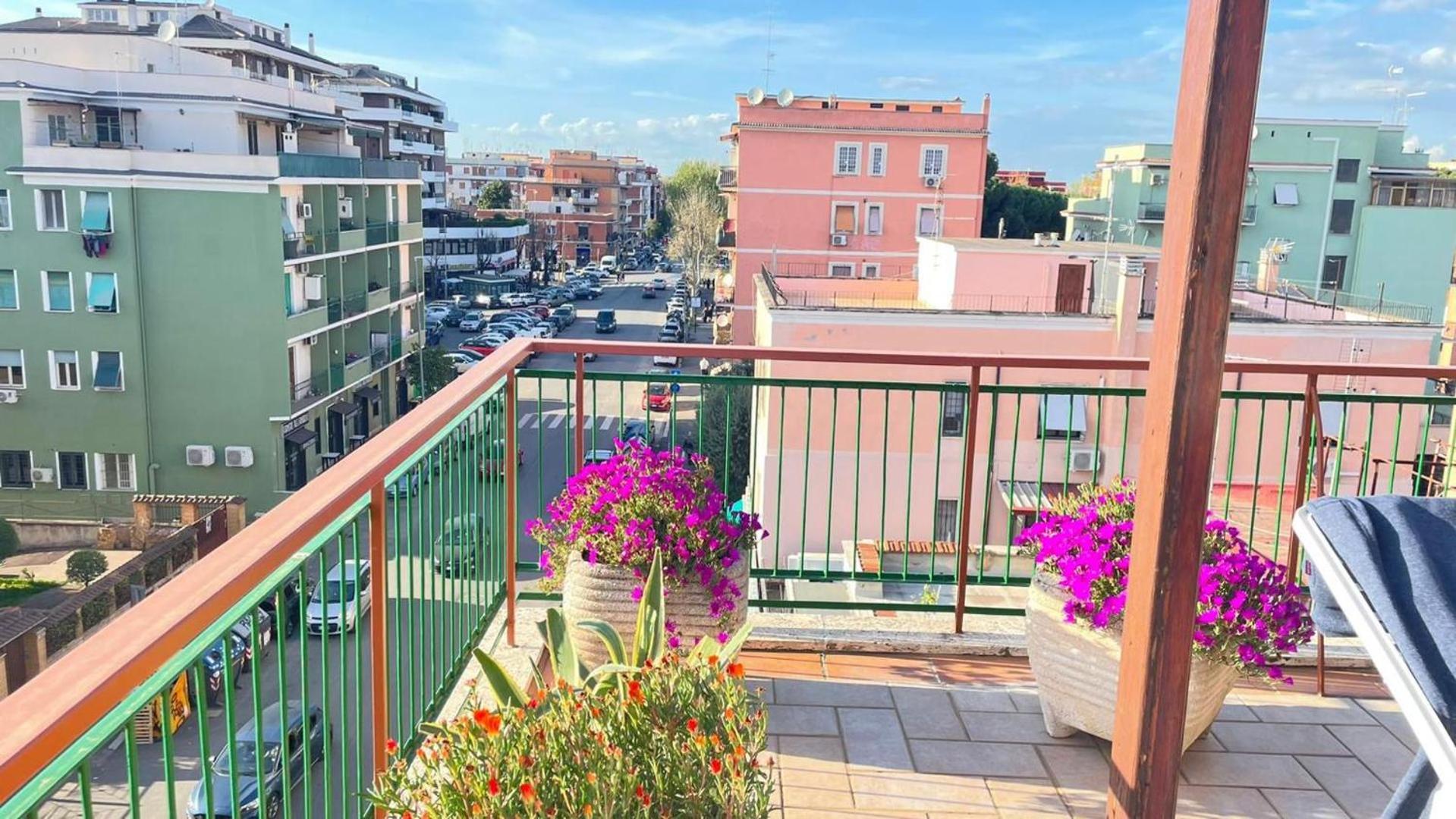 Apartament Panoramic And Bright Penthouse Is Waiting For You Rzym Zewnętrze zdjęcie